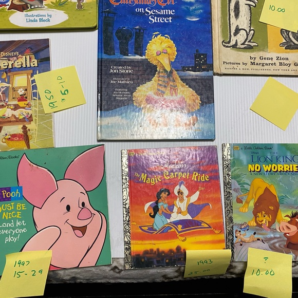 37 golden books by Disney & old Disney books &rare collectors children’s books. - Picture 6 of 10